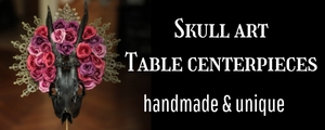 Handcrafted Animal Skull Art