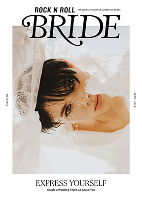 Rock n Roll Bride Magazine Cover