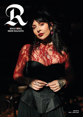 Rock n Roll Bride Magazine Cover